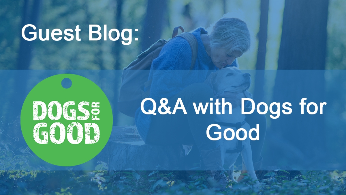 Guest Blog: Q&A with Dogs for Good