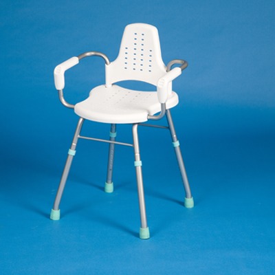 Prima Shower Stool with Arms and Back