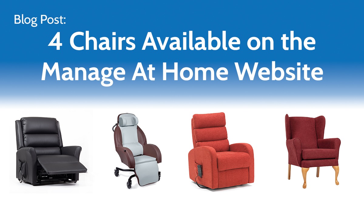 4 Chairs Available on the Manage At Home Website