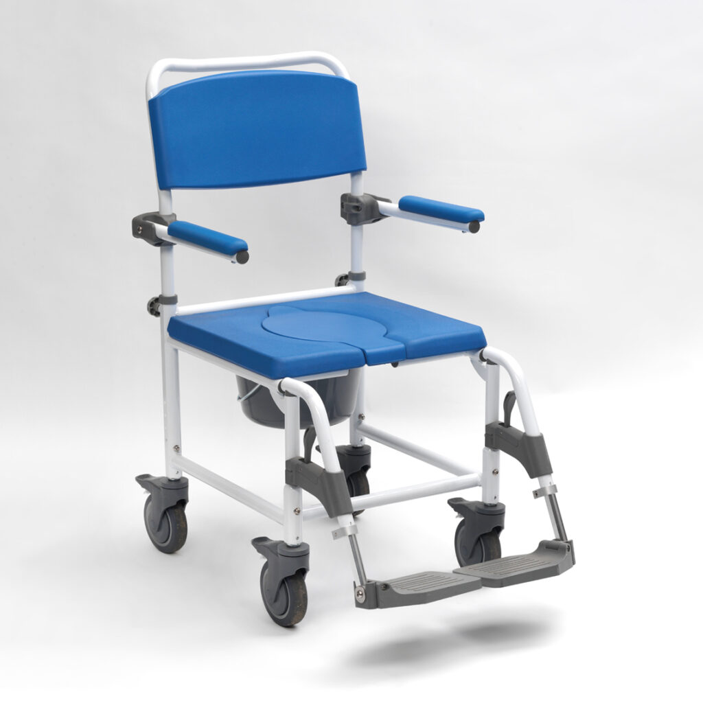 Aston Mobile Shower Commode Chair